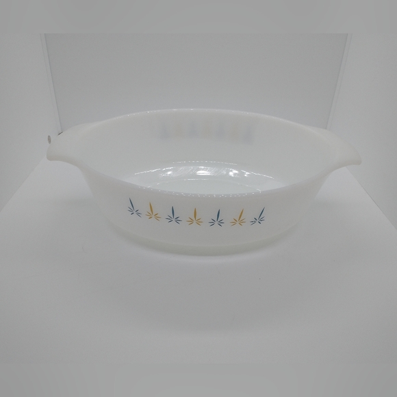 VTG Anchor Hocking Fire King Candle Glow 435 Casserole Dish & 433 1.5 Quart Dish - Picture 4 of 16